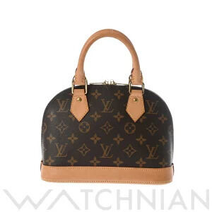 Louis Vuitton Monogram Alma bag brown canvas handbag